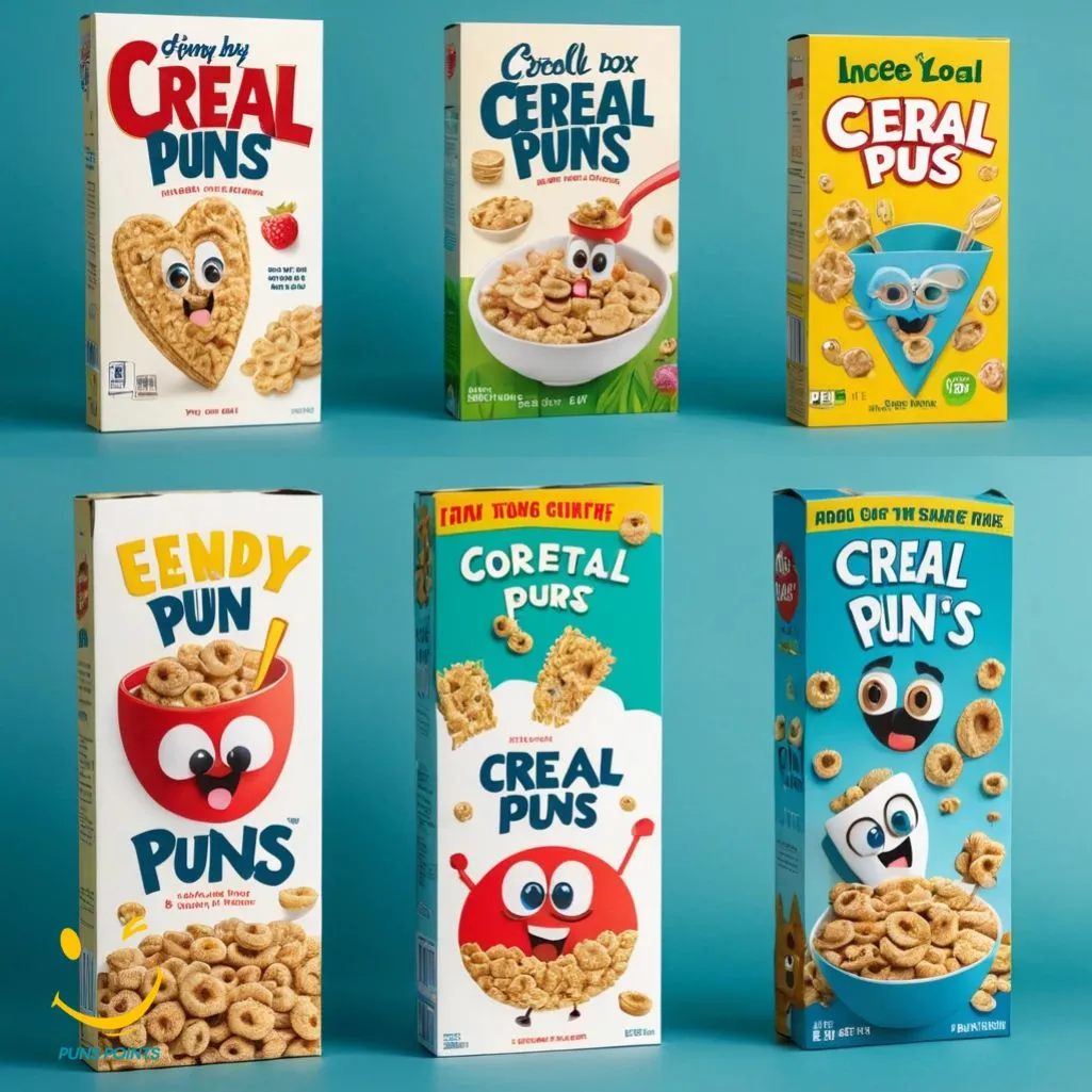 Cereal Box Puns