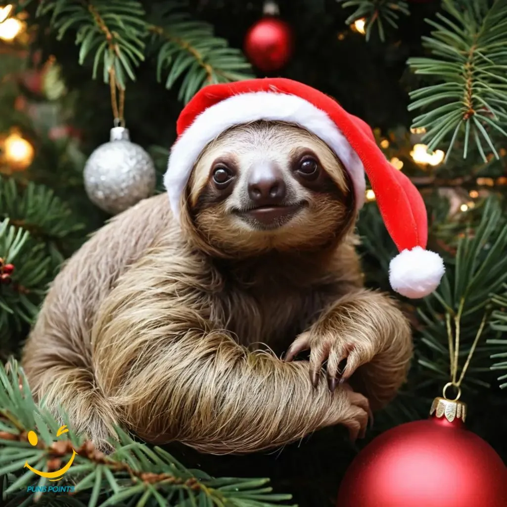 Christmas full of sloth