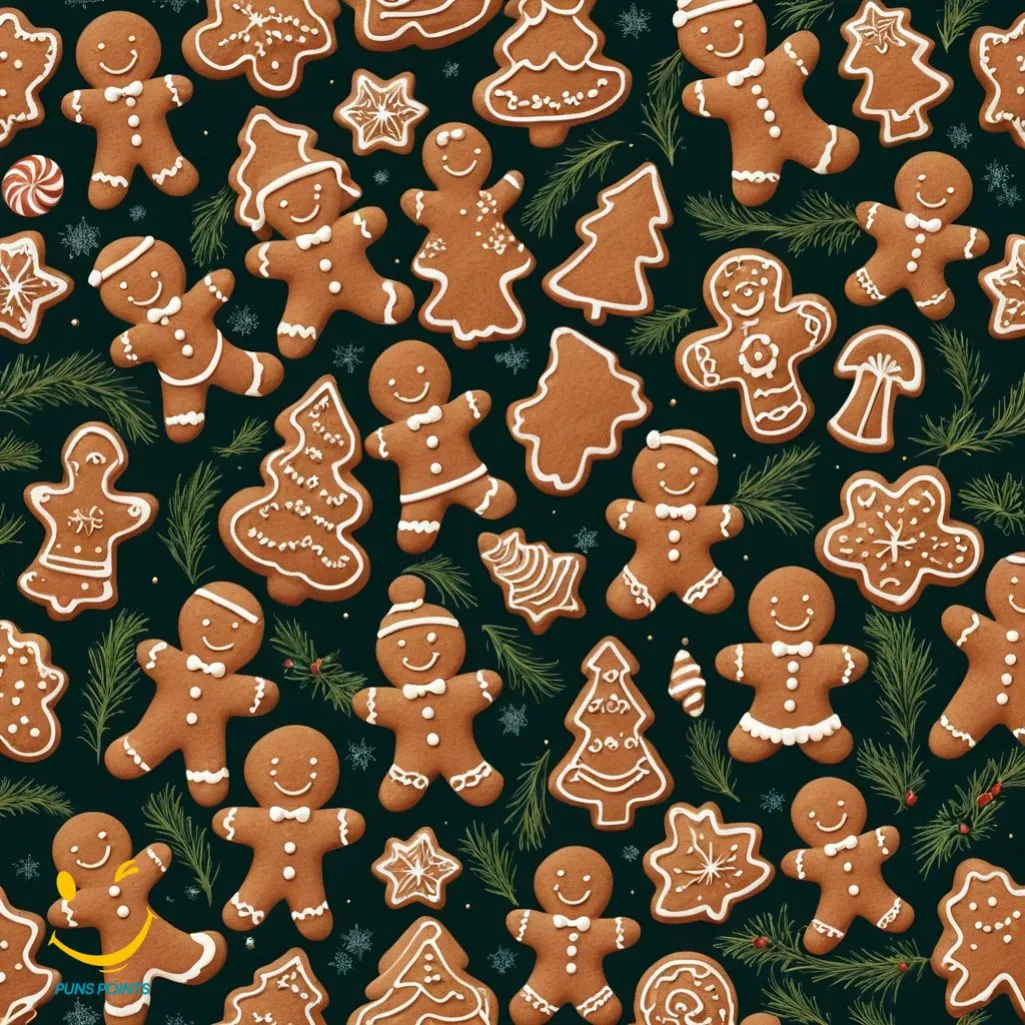 Christmas with gingerbread