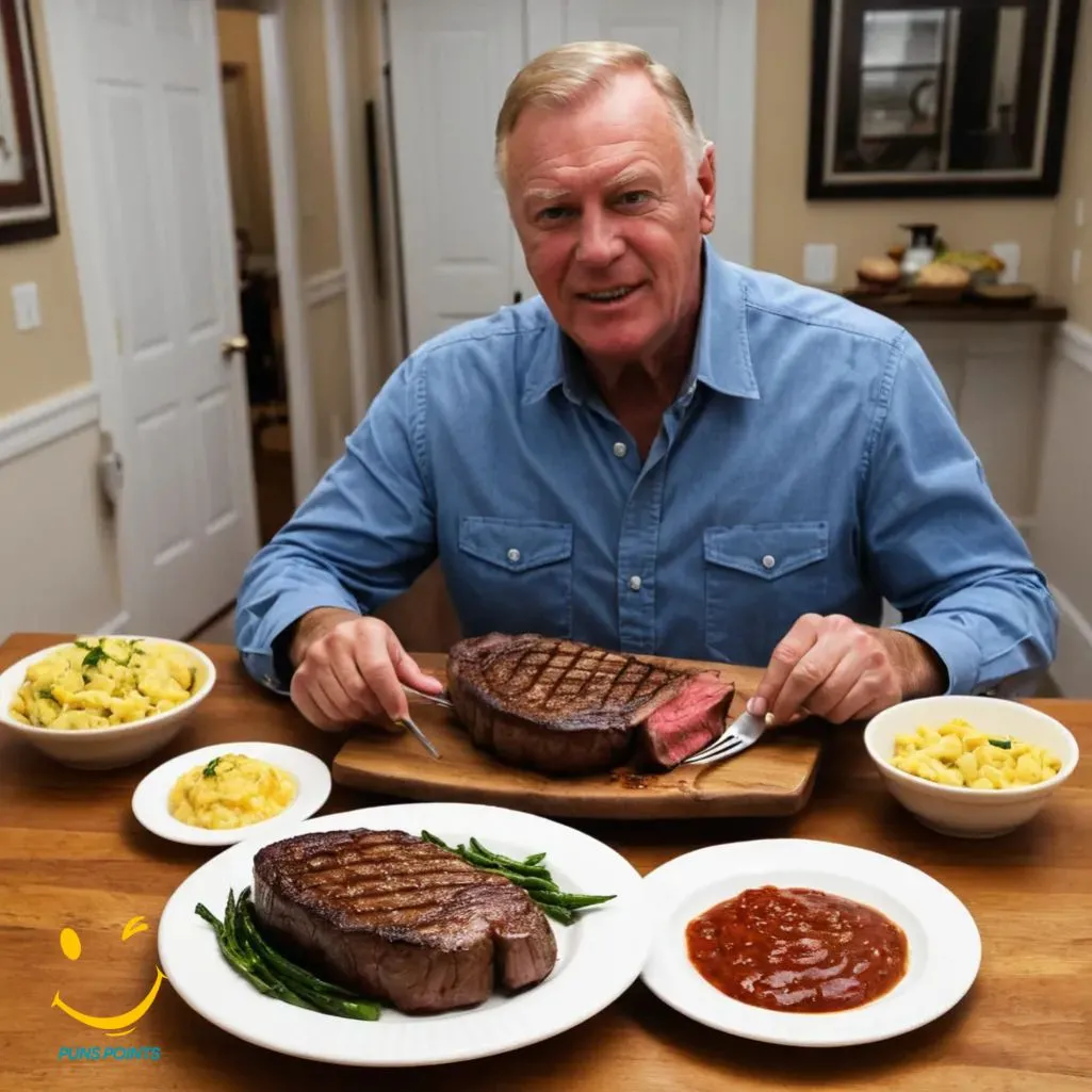 dinner table Dad