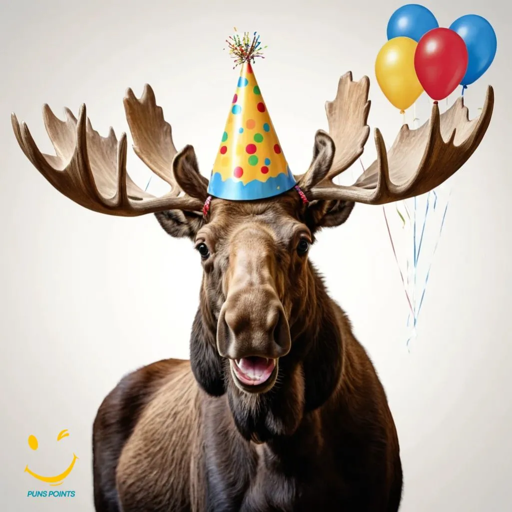 Moose Birthday Puns