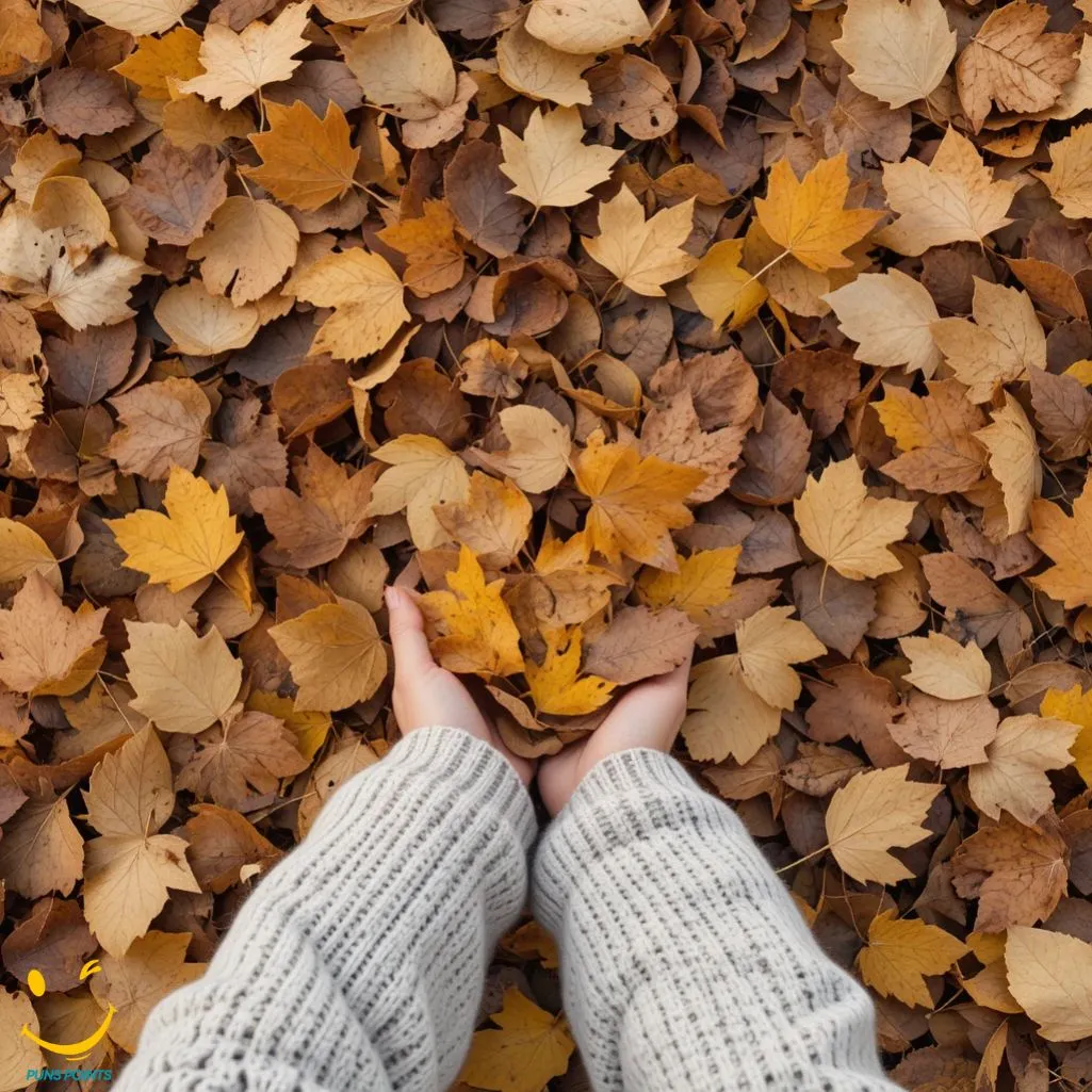 Autumn Leaves And Cozy Sleeves