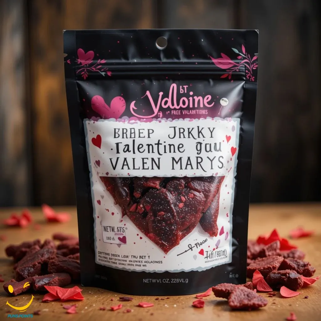 Beef Jerky Valentine Puns