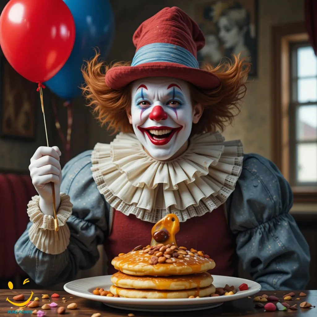 Clowns And Pancakes Always Flip Out