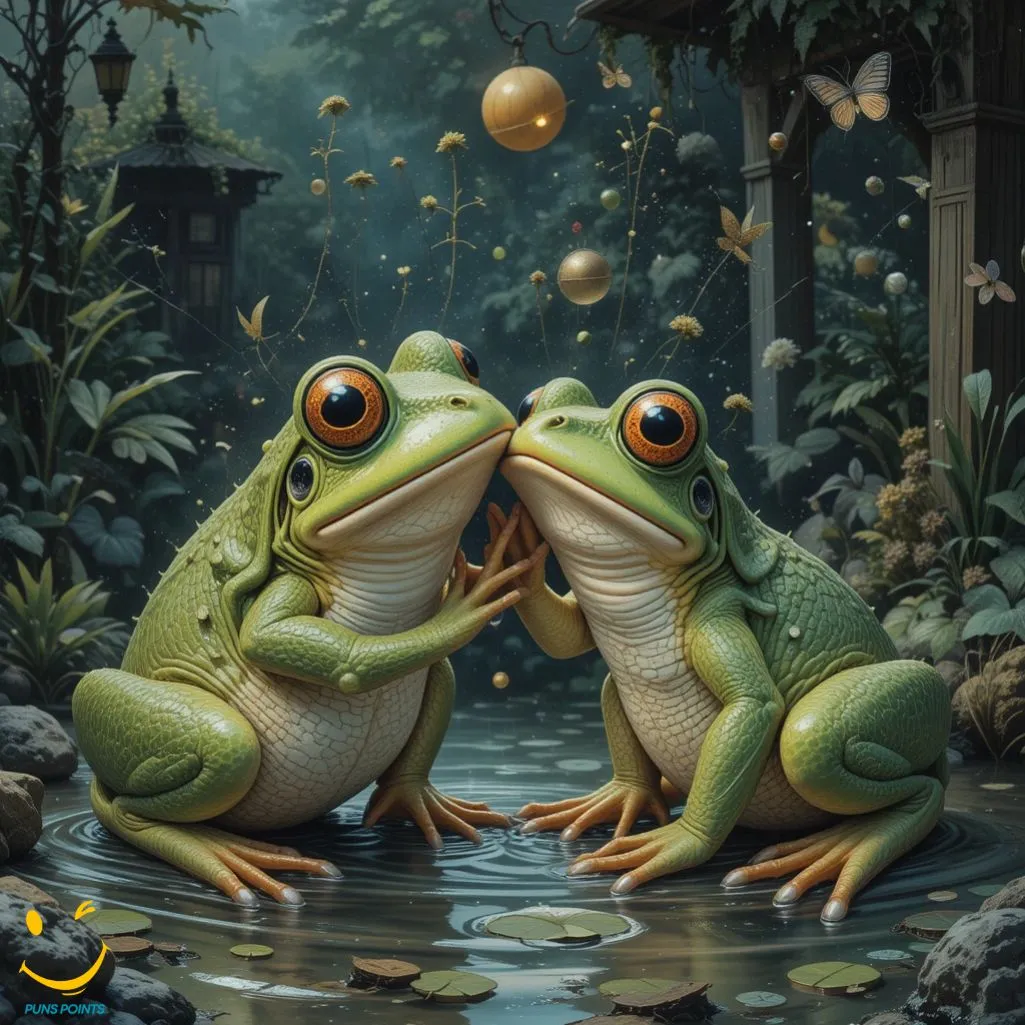 Frogs Fall For People Who Hoppen To Love Them