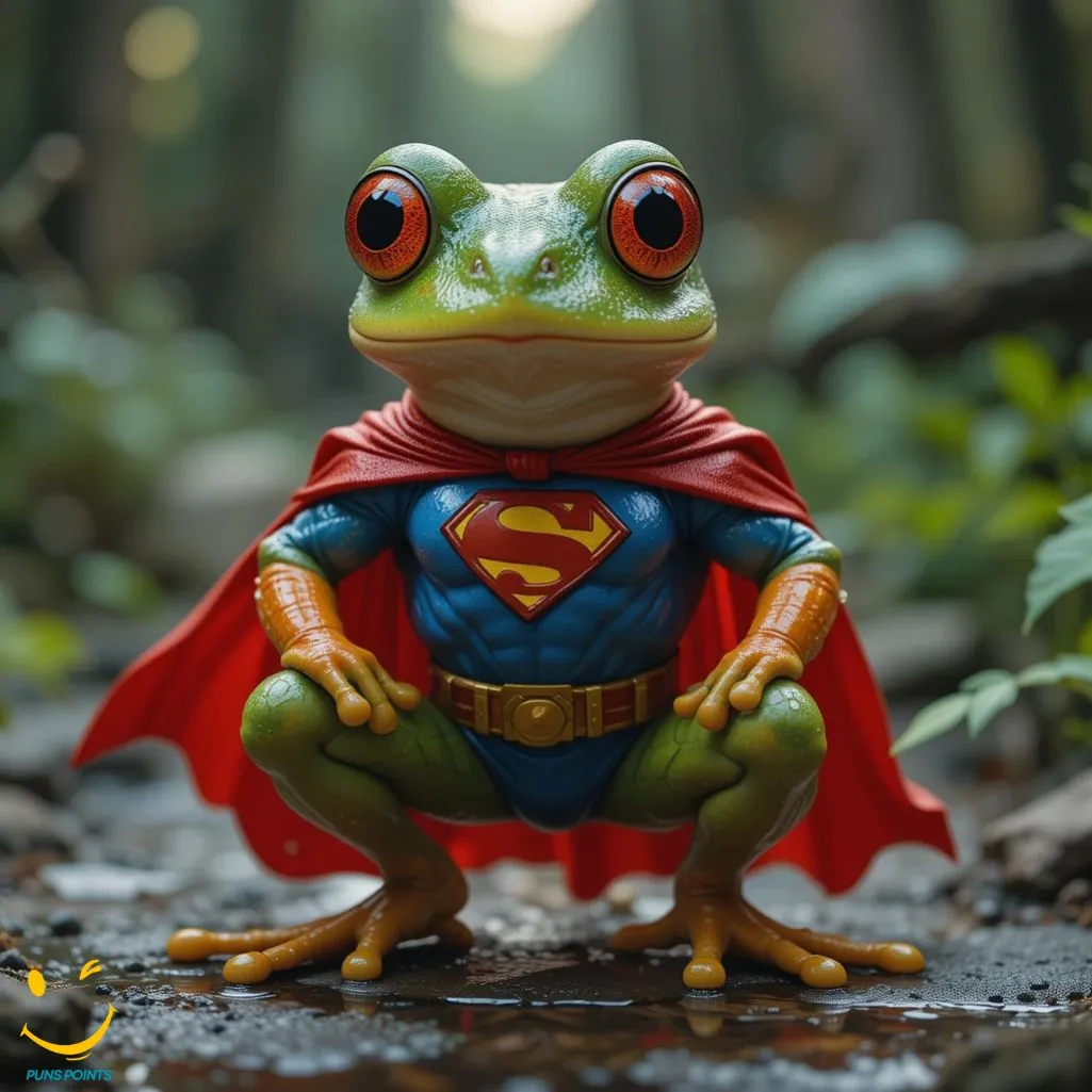 Frogs Favorite Superhero