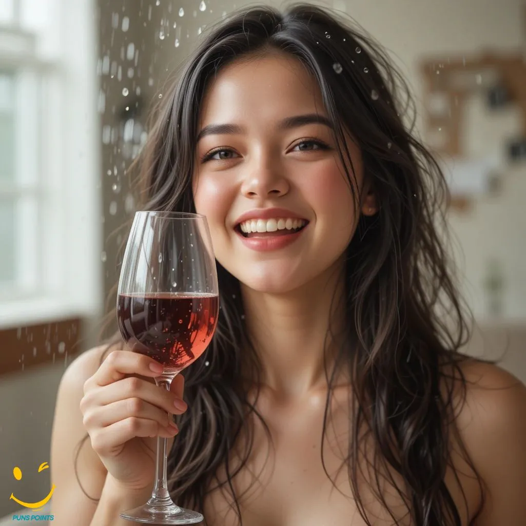 Its Raining Wine And Pouring Happiness