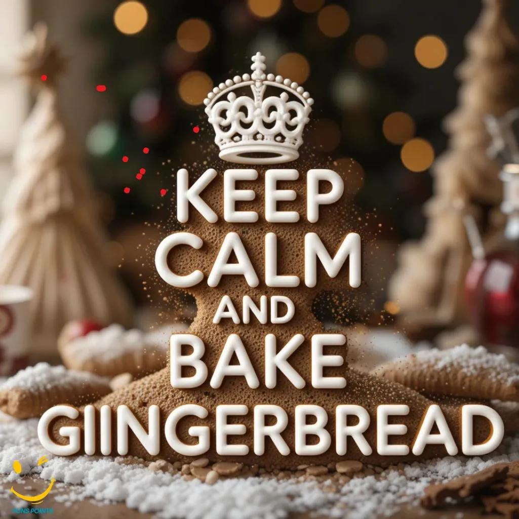 Keep Calm And Bake Gingerbread