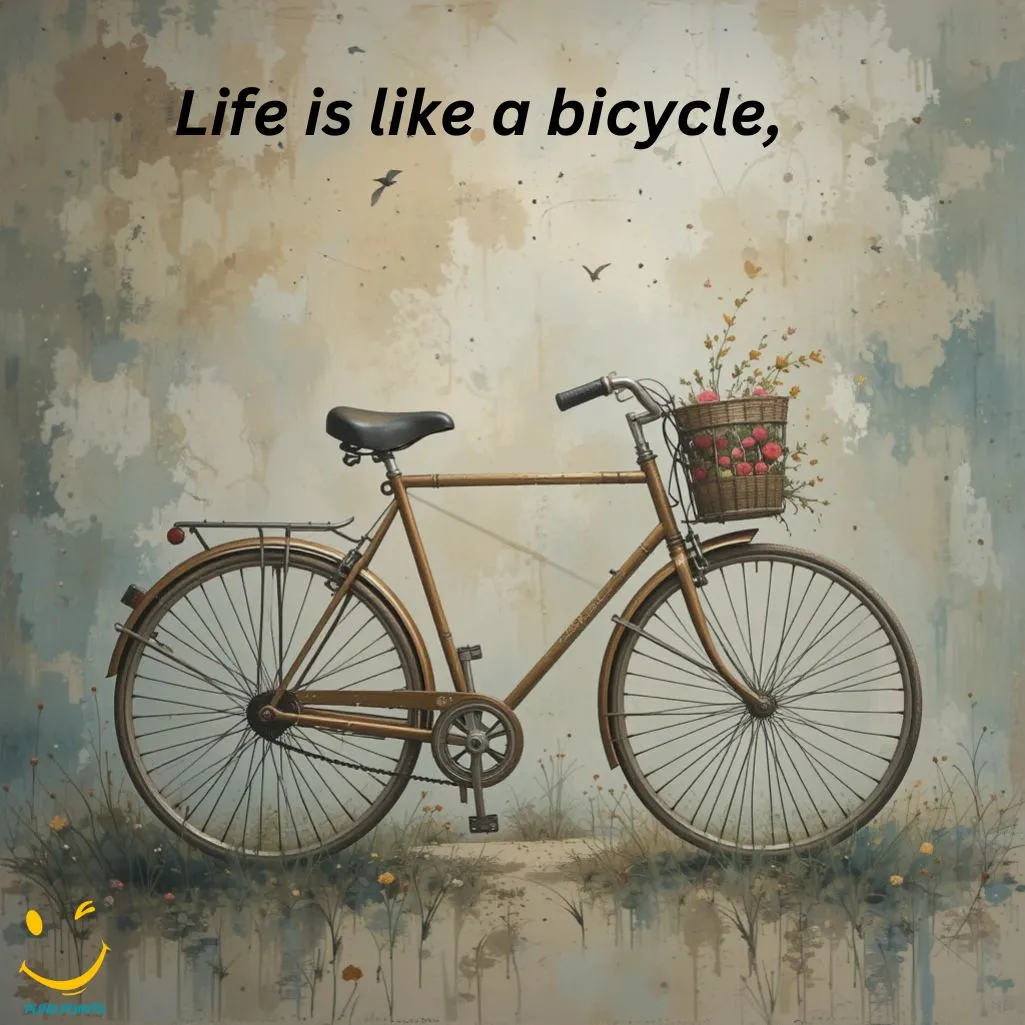 Life Is Like A Bicycle