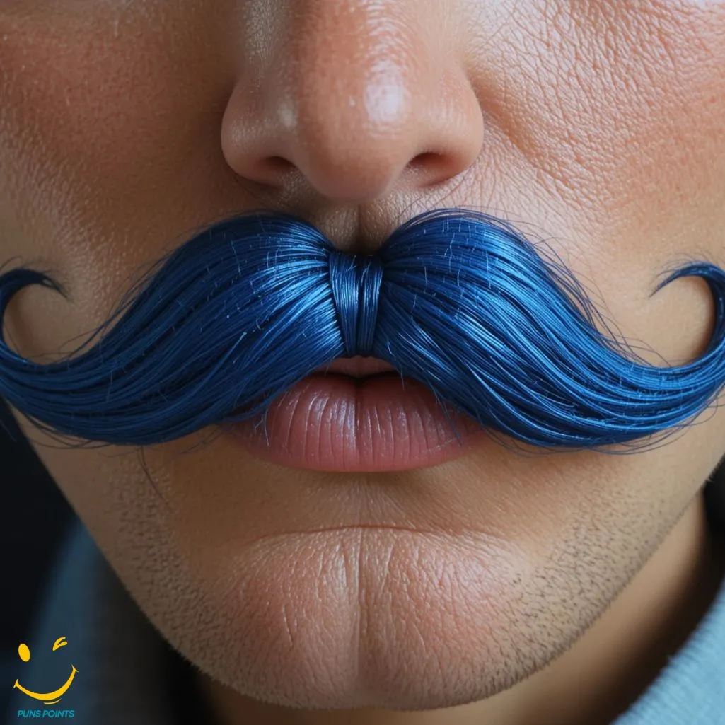 Mustache Made Of Silk