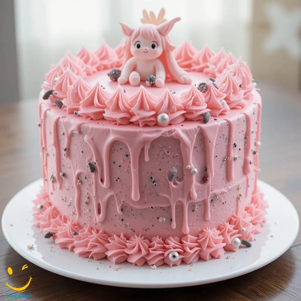 Pink Frosting On The Cake Of Humor