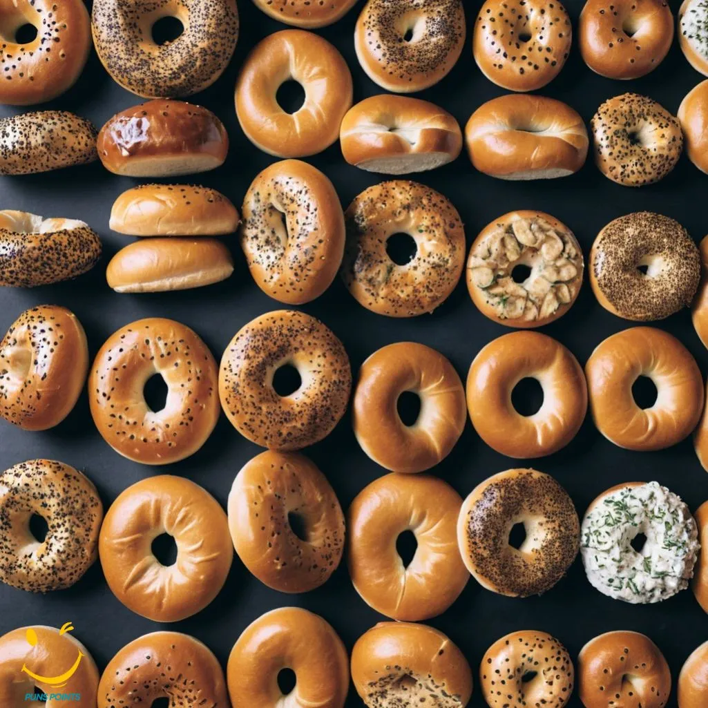 roll with these bagel puns