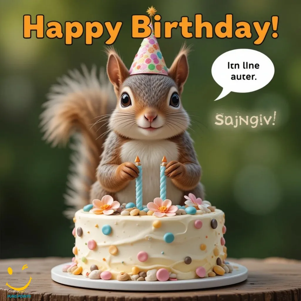 Squirrel Birthday Jokes