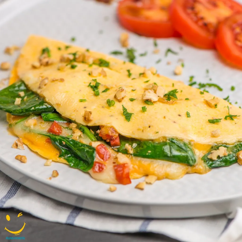 The Omelette Say To The Toast
