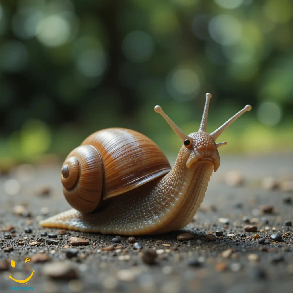 The Snails Just Too Cool For A Fast Paced Life