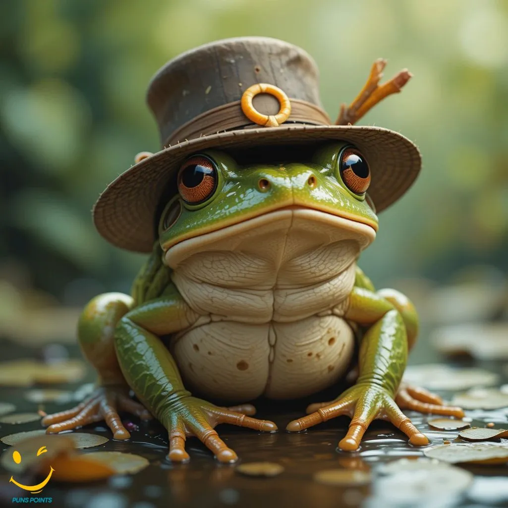 Why Do Frogs Love Hats