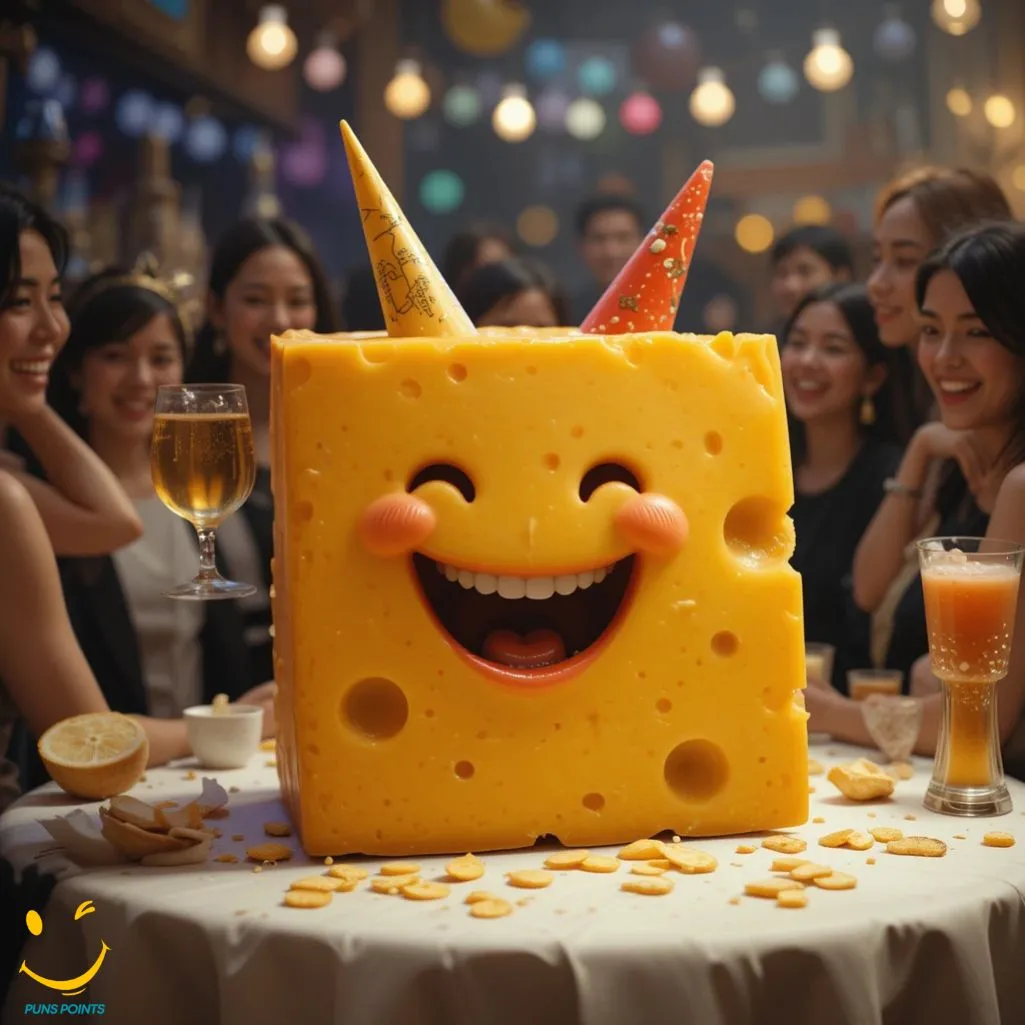 Why Was The Cheese So Happy At The Party