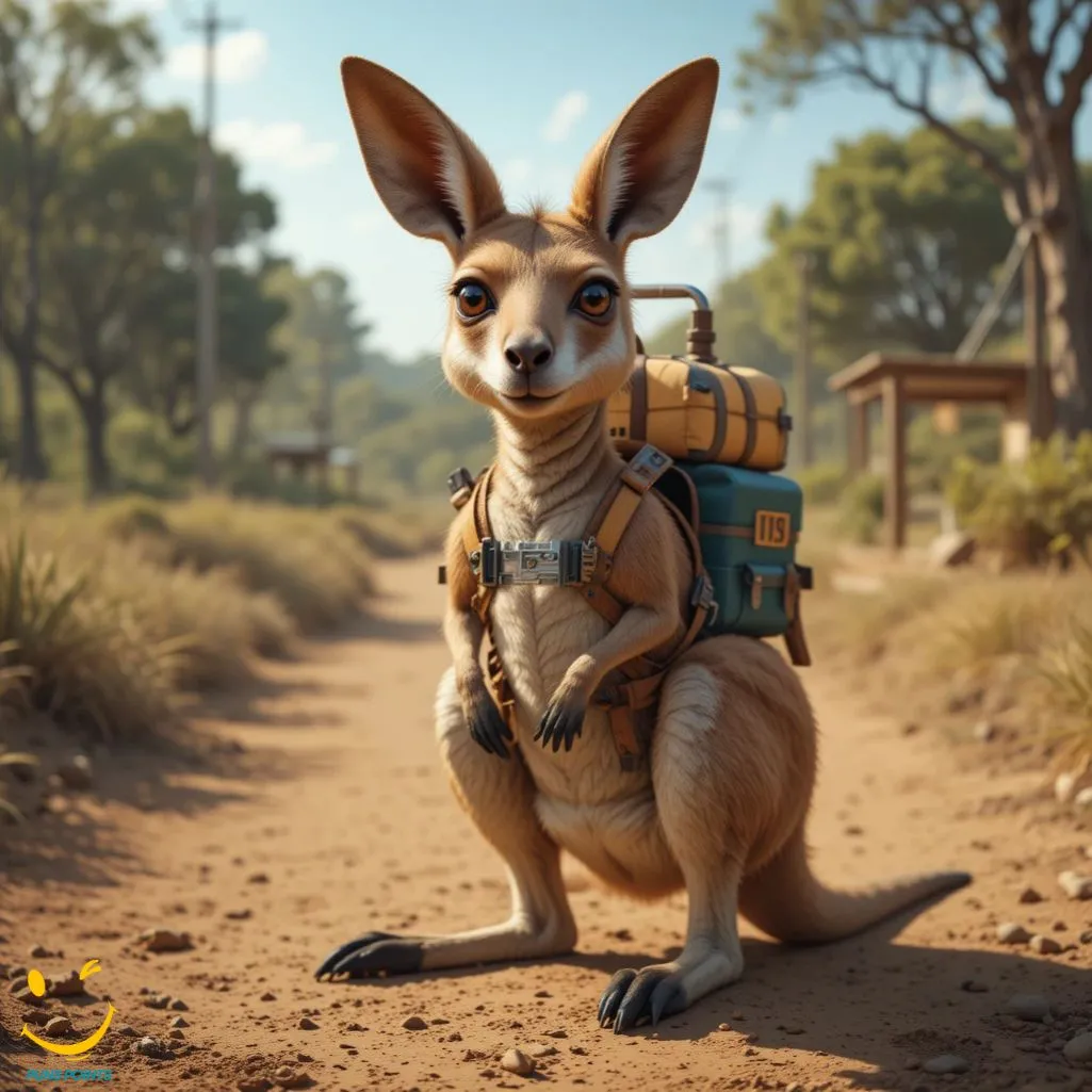 A Kangaroos Idea Of A Road Trip