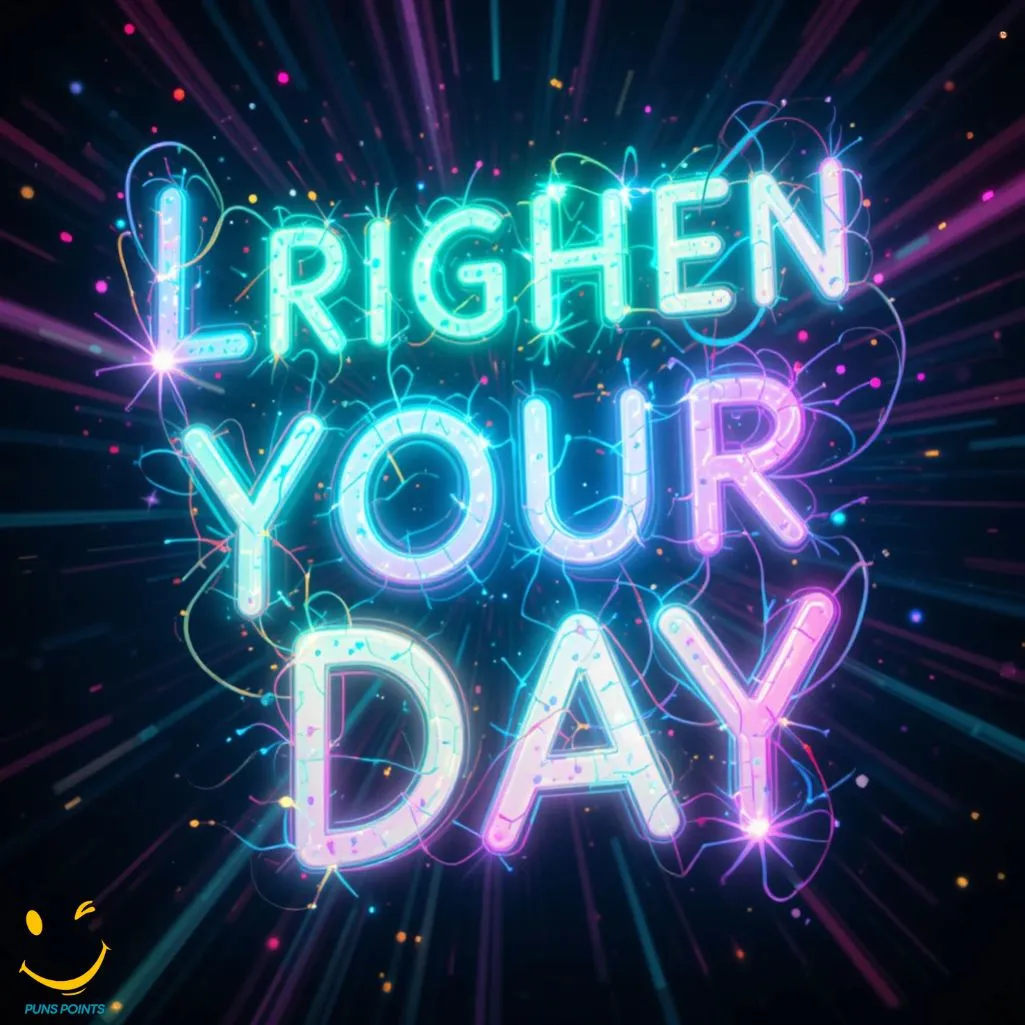 Brighten Your Day With Laser Puns
