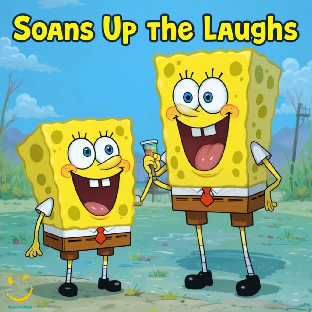 Soak Up The Laughs With Sponge Puns